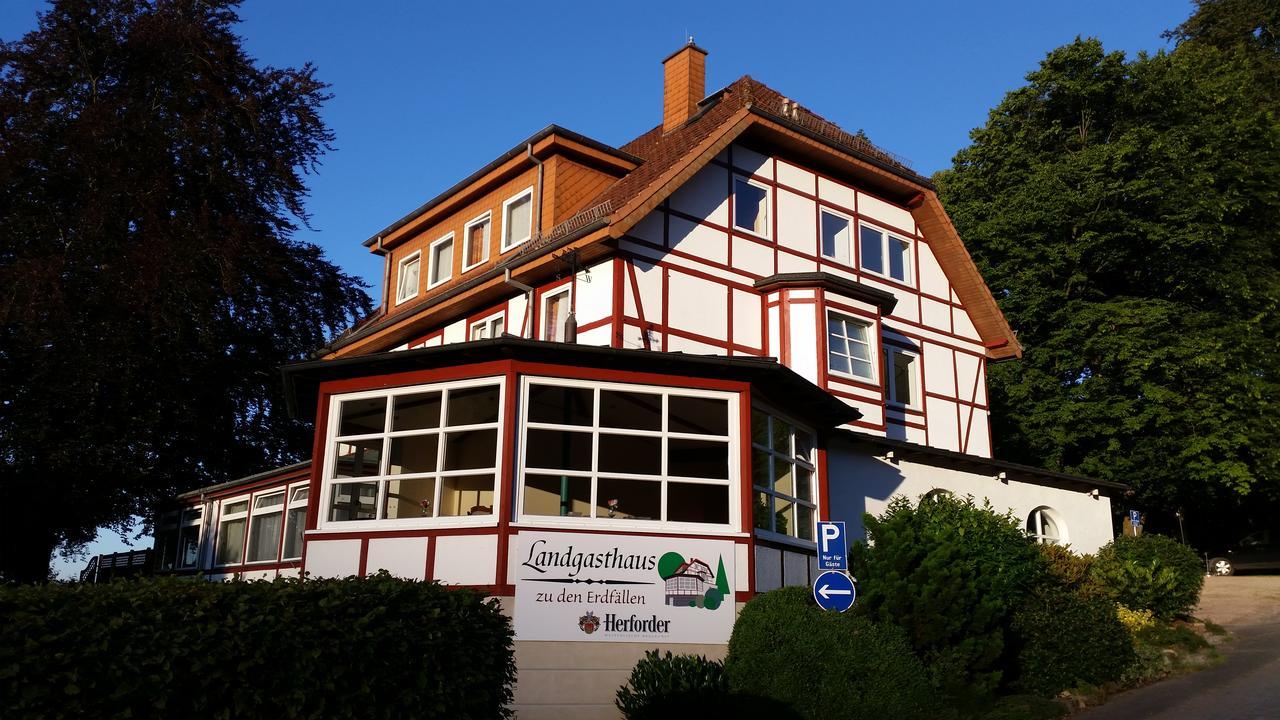 Landgasthaus Zu Den Erdfaellen Bad Pyrmont Ngoại thất bức ảnh